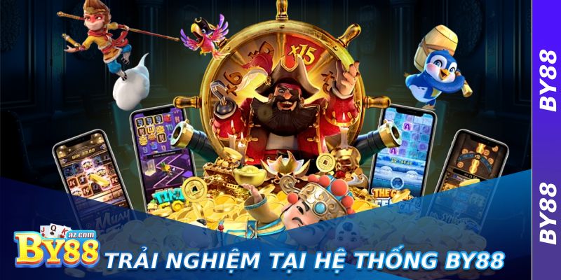 Chơi Nổ Hũ Trực Tuyến – Nơi Hội Tụ Các Trò Chơi Jackpot Lớn 3 Trải nghiệm người chơi tại hệ thống By88